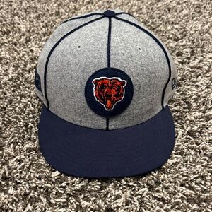 9fifty Chicago Bears Gray and Navy Hat